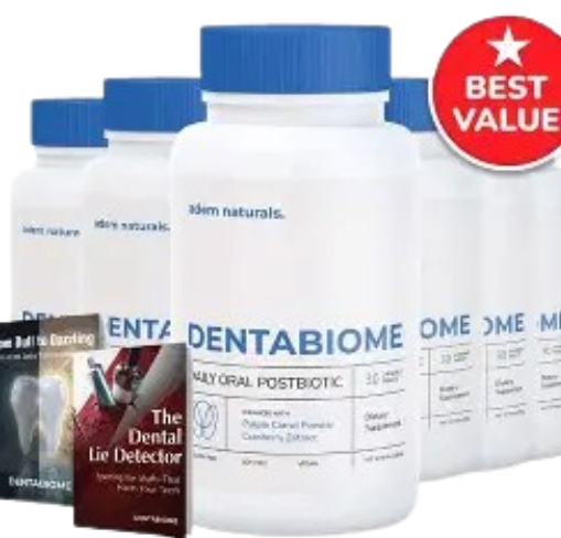 DentaBiome 6 bottles - 180 day supply best value